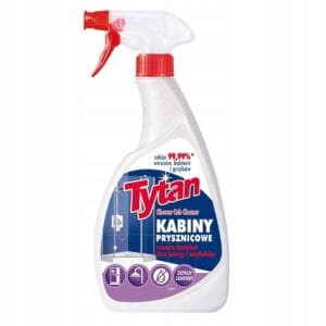 Tytan Płyn do Mycia i Dezynfekcji Kabin Prysznicowych Spray 500ml